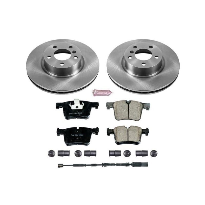 Power Stop 11-17 BMW X3 Front Autospecialty Brake Kit-Brake Kits - OE-Grocery Getter Performance