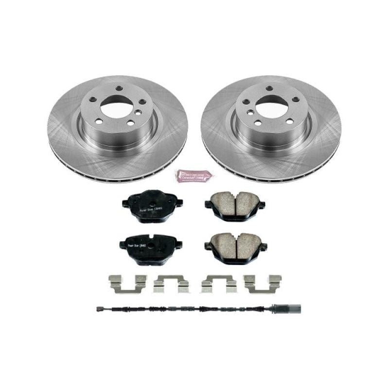 Power Stop 11-17 BMW X3 Rear Autospecialty Brake Kit-Brake Kits - OE-Grocery Getter Performance