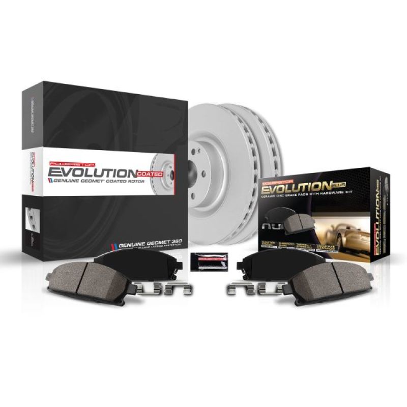 Power Stop 11-17 Lexus CT200h Front Z17 Evolution Geomet Coated Brake Kit-Brake Kits - Performance Blank-Grocery Getter Performance