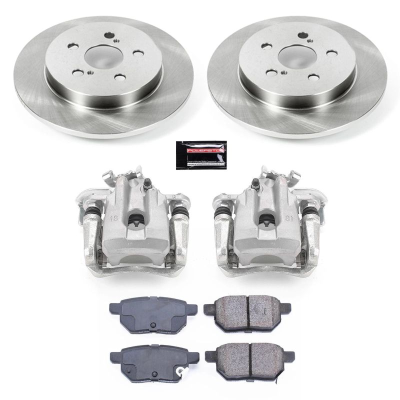Power Stop 11-17 Lexus CT200h Rear Autospecialty Brake Kit w/Calipers-Brake Kits - OE-Grocery Getter Performance
