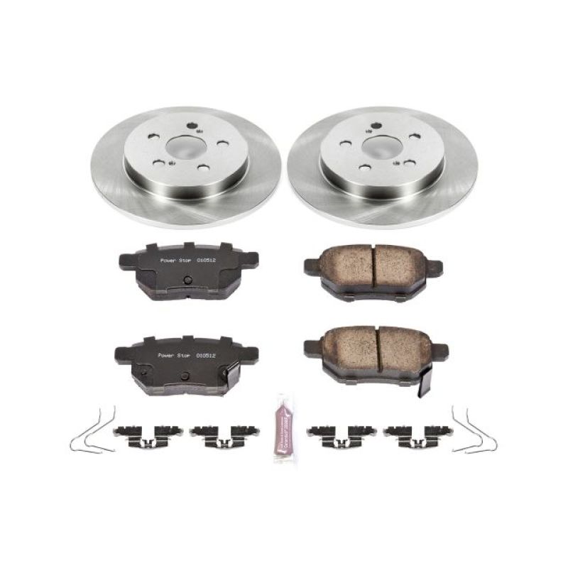 Power Stop 11-17 Lexus CT200h Rear Autospecialty Brake Kit-Brake Kits - OE-Grocery Getter Performance