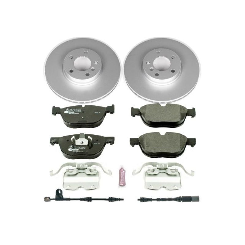 Power Stop 11-18 BMW X5 Front Euro-Stop Brake Kit-Brake Kits - OE-Grocery Getter Performance