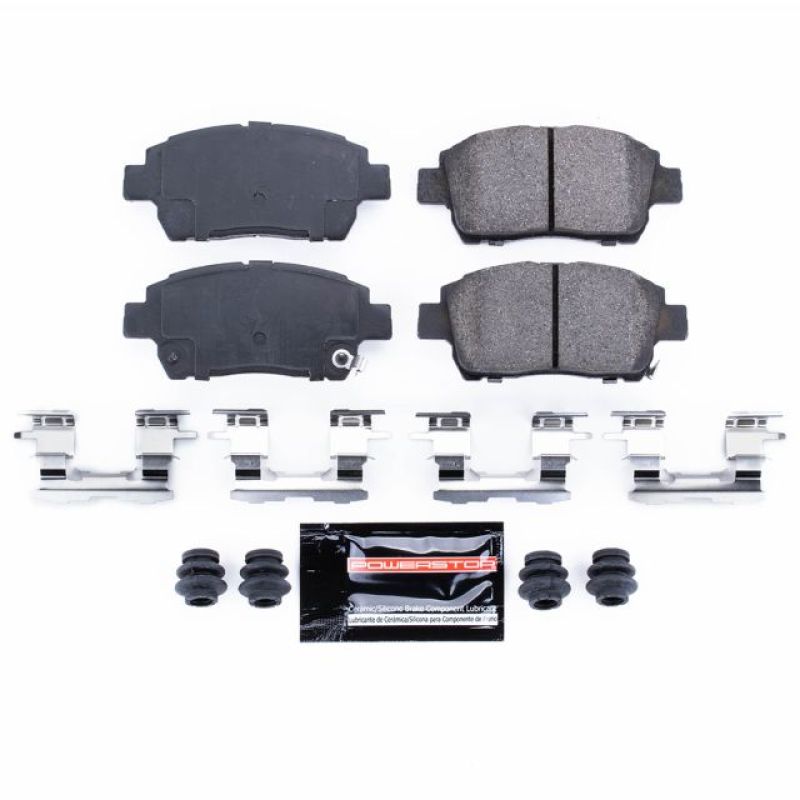 Power Stop 12-15 Scion iQ Front Z23 Evolution Sport Brake Pads w/Hardware-Brake Pads - Performance-Grocery Getter Performance