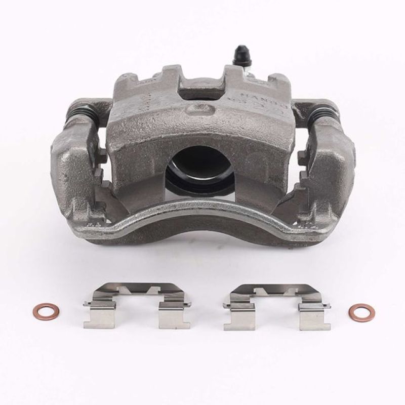 Power Stop 12-17 Hyundai Accent Front Left Autospecialty Caliper w/Bracket-Brake Calipers - OE-Grocery Getter Performance