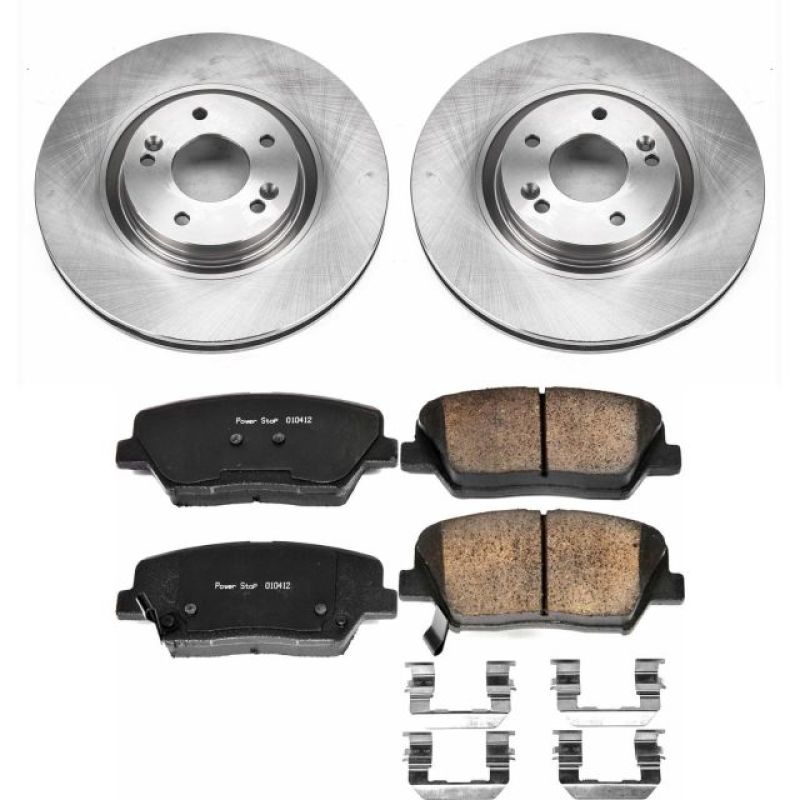 Power Stop 12-17 Hyundai Azera Front Autospecialty Brake Kit-Brake Kits - OE-Grocery Getter Performance