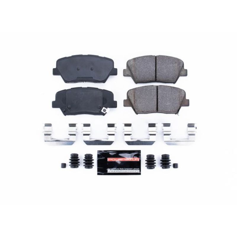 Power Stop 12-17 Hyundai Azera Front Z23 Evolution Sport Brake Pads w/Hardware-Brake Pads - Performance-Grocery Getter Performance