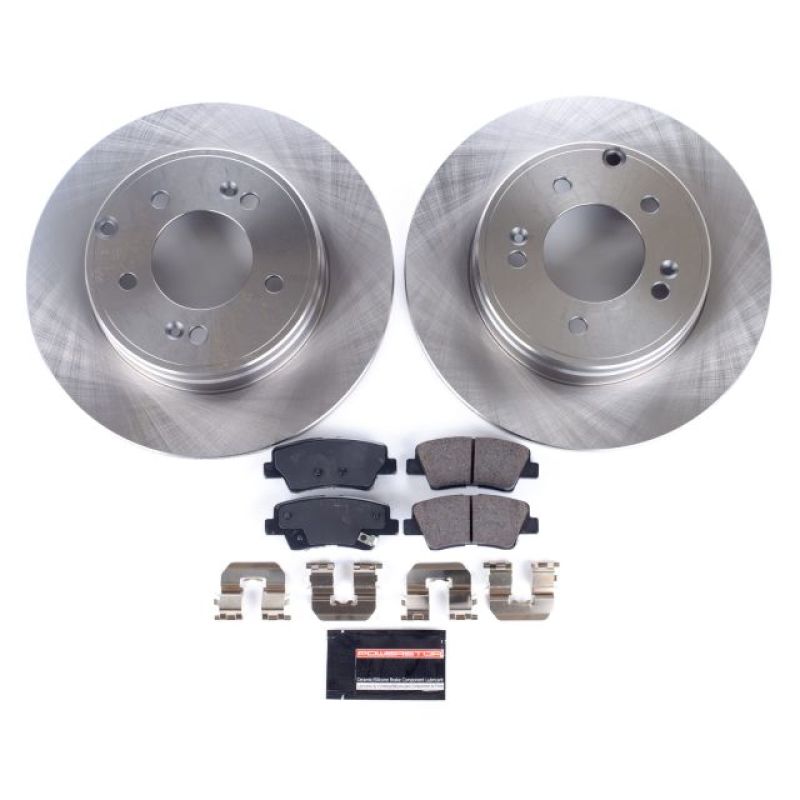 Power Stop 12-17 Hyundai Azera Rear Autospecialty Brake Kit-Brake Kits - OE-Grocery Getter Performance