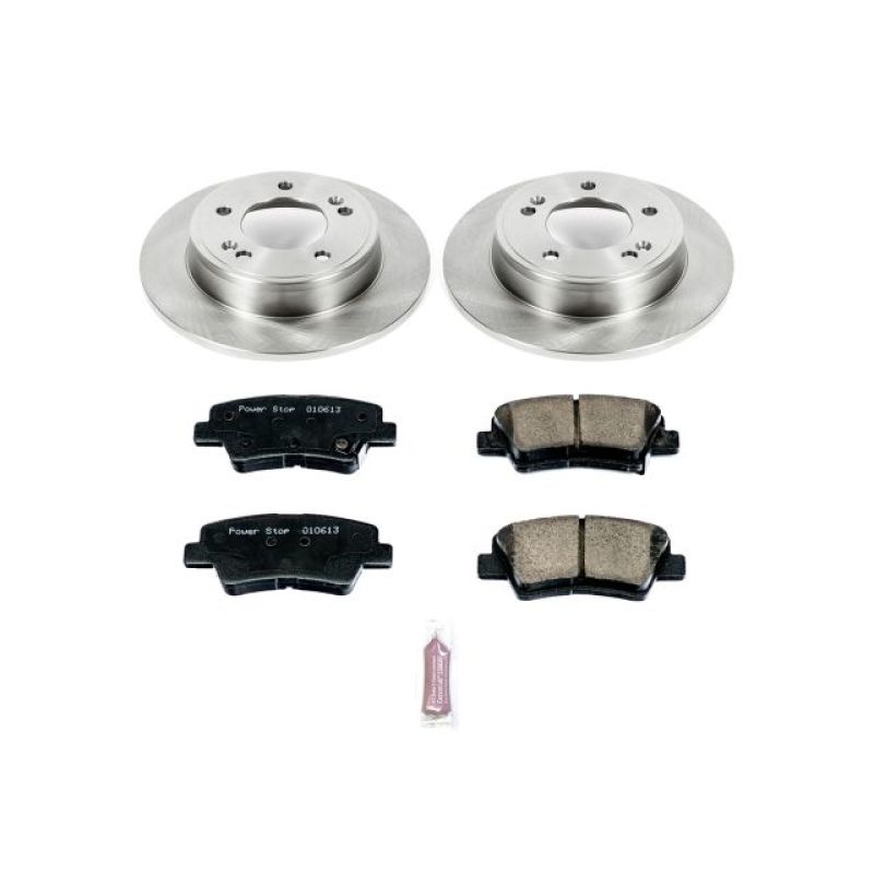 Power Stop 12-17 Hyundai Veloster Rear Autospecialty Brake Kit-Brake Kits - OE-Grocery Getter Performance