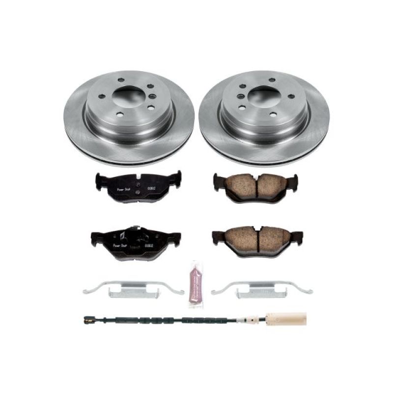 Power Stop 13-15 BMW X1 Rear Autospecialty Brake Kit-Brake Kits - OE-Grocery Getter Performance