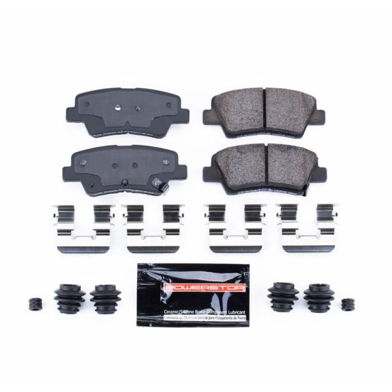 Power Stop 13-16 Hyundai Elantra GT Rear Z23 Evolution Sport Brake Pads w/Hardware-Brake Pads - Performance-Grocery Getter Performance