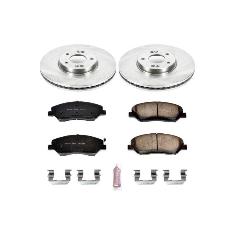 Power Stop 13-16 Hyundai Santa Fe Front Autospecialty Brake Kit-Brake Kits - OE-Grocery Getter Performance
