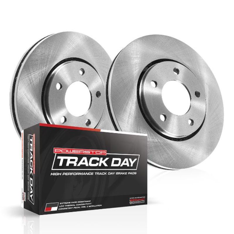 Power Stop 13-16 Scion FR-S Front Track Day Brake Kit-Brake Kits - Performance Blank-Grocery Getter Performance