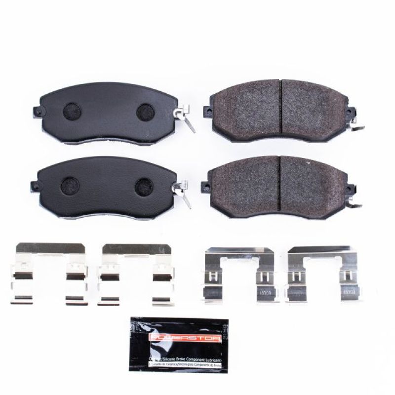 Power Stop 13-16 Scion FR-S Front Track Day Brake Pads-Brake Pads - Racing-Grocery Getter Performance