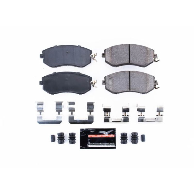 Power Stop 13-16 Scion FR-S Front Z23 Evolution Sport Brake Pads w/Hardware-Brake Pads - Performance-Grocery Getter Performance