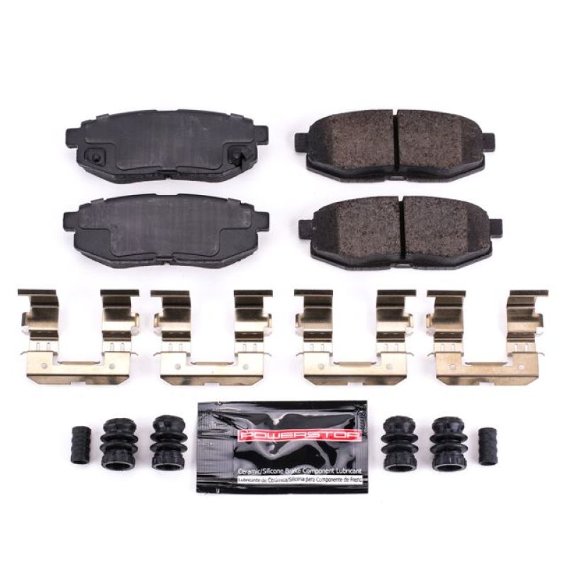 Power Stop 13-16 Scion FR-S Rear Z23 Evolution Sport Brake Pads w/Hardware-Brake Pads - Performance-Grocery Getter Performance