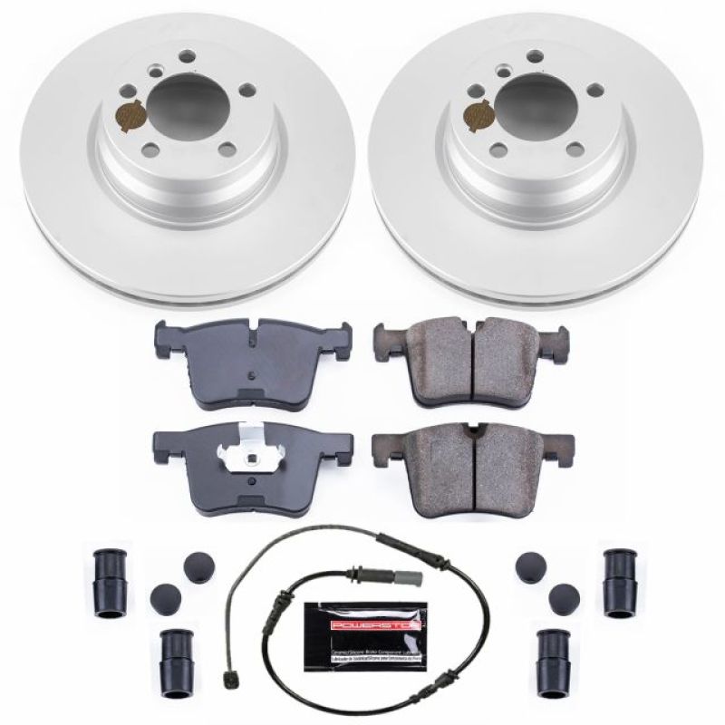 Power Stop 14-15 BMW 228i Front Z23 Evolution Sport Coated Brake Kit-Brake Kits - Performance D&S-Grocery Getter Performance