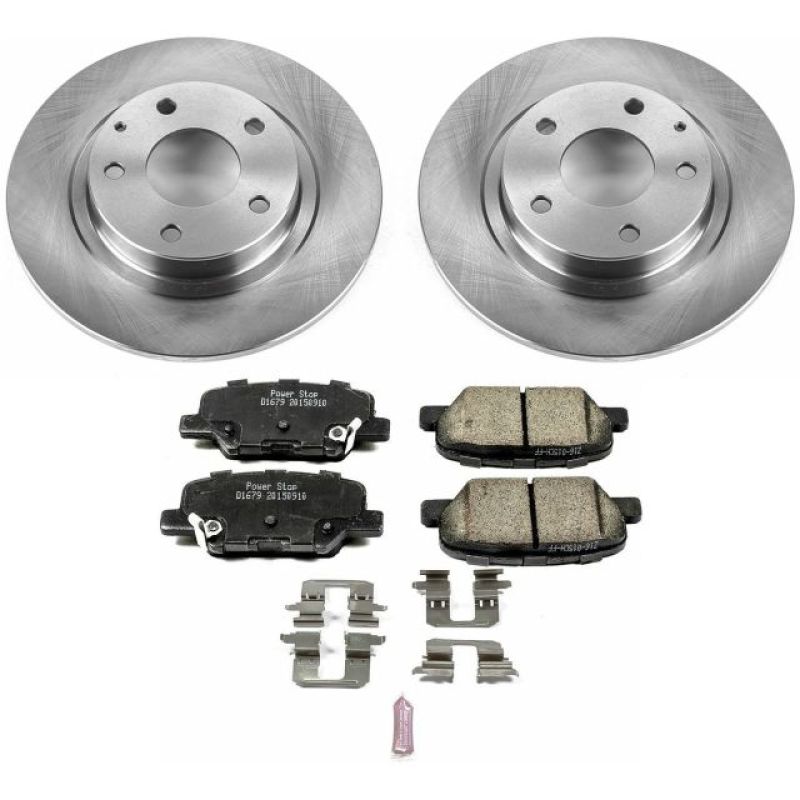 Power Stop 14-15 Mazda 6 Rear Autospecialty Brake Kit-Brake Kits - OE-Grocery Getter Performance