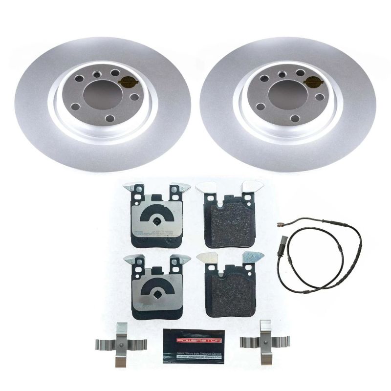 Power Stop 14-16 BMW 228i Rear Euro-Stop Brake Kit-Brake Kits - OE-Grocery Getter Performance