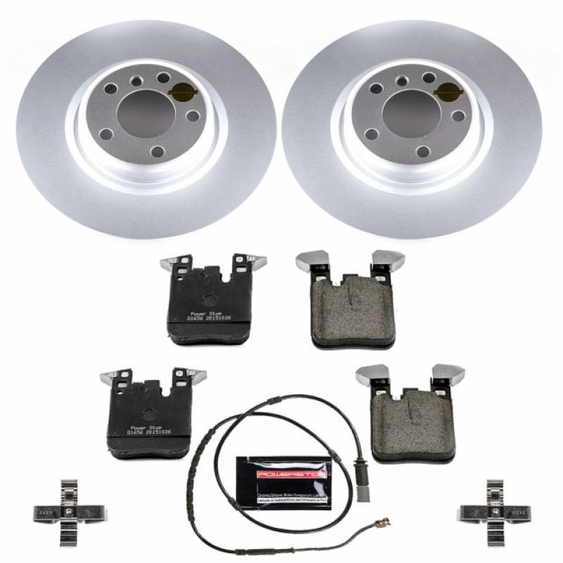 Power Stop 14-16 BMW 228i Rear Z23 Evolution Sport Coated Brake Kit-Brake Kits - Performance D&S-Grocery Getter Performance