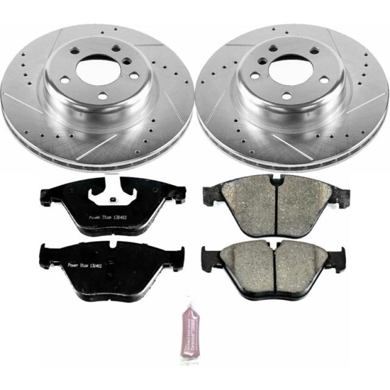 Power Stop 14-16 BMW 528i Front Z23 Evolution Sport Brake Kit-Brake Kits - Performance D&S-Grocery Getter Performance