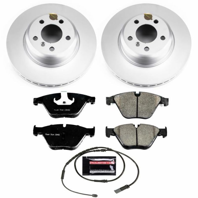 Power Stop 14-16 BMW 528i Front Z23 Evolution Sport Coated Brake Kit-Brake Kits - Performance D&S-Grocery Getter Performance