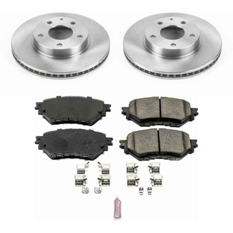 Power Stop 14-16 Mazda 3 Front Autospecialty Brake Kit-Brake Kits - OE-Grocery Getter Performance