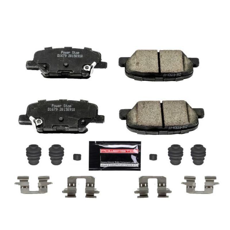 Power Stop 14-16 Mazda 3 Rear Z23 Evolution Sport Brake Pads w/Hardware-Brake Pads - Performance-Grocery Getter Performance