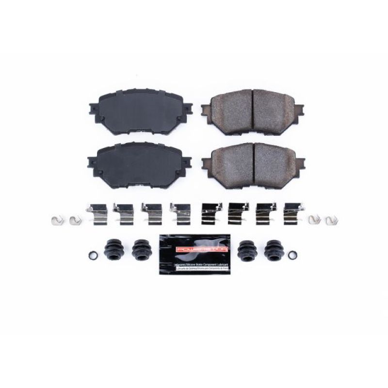 Power Stop 14-17 Mazda 3 Front Z23 Evolution Sport Brake Pads w/Hardware-Brake Pads - Performance-Grocery Getter Performance