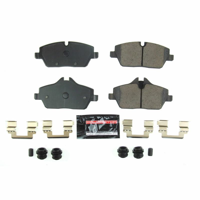 Power Stop 14-18 BMW i3 Front Z23 Evolution Sport Brake Pads w/Hardware-Brake Pads - Performance-Grocery Getter Performance