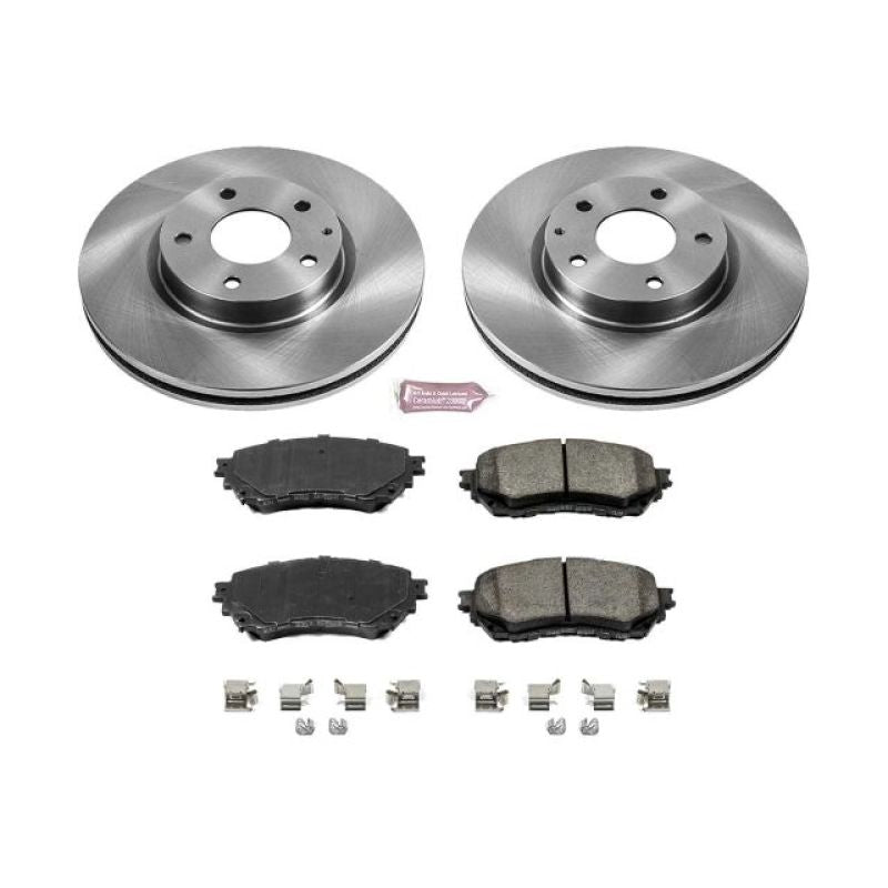 Power Stop 14-18 Mazda 6 Front Autospecialty Brake Kit-Brake Kits - OE-Grocery Getter Performance