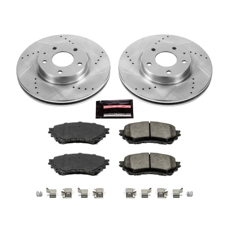 Power Stop 14-18 Mazda 6 Front Z23 Evolution Sport Brake Kit-Brake Kits - Performance D&S-Grocery Getter Performance