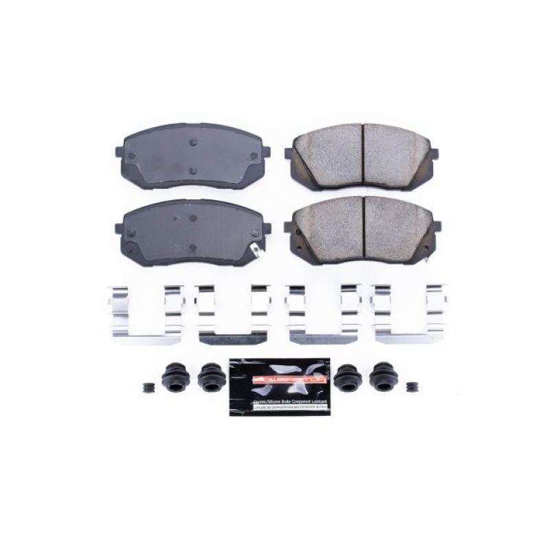 Power Stop 15-16 Hyundai Sonata Front Z23 Evolution Sport Brake Pads w/Hardware-Brake Pads - Performance-Grocery Getter Performance