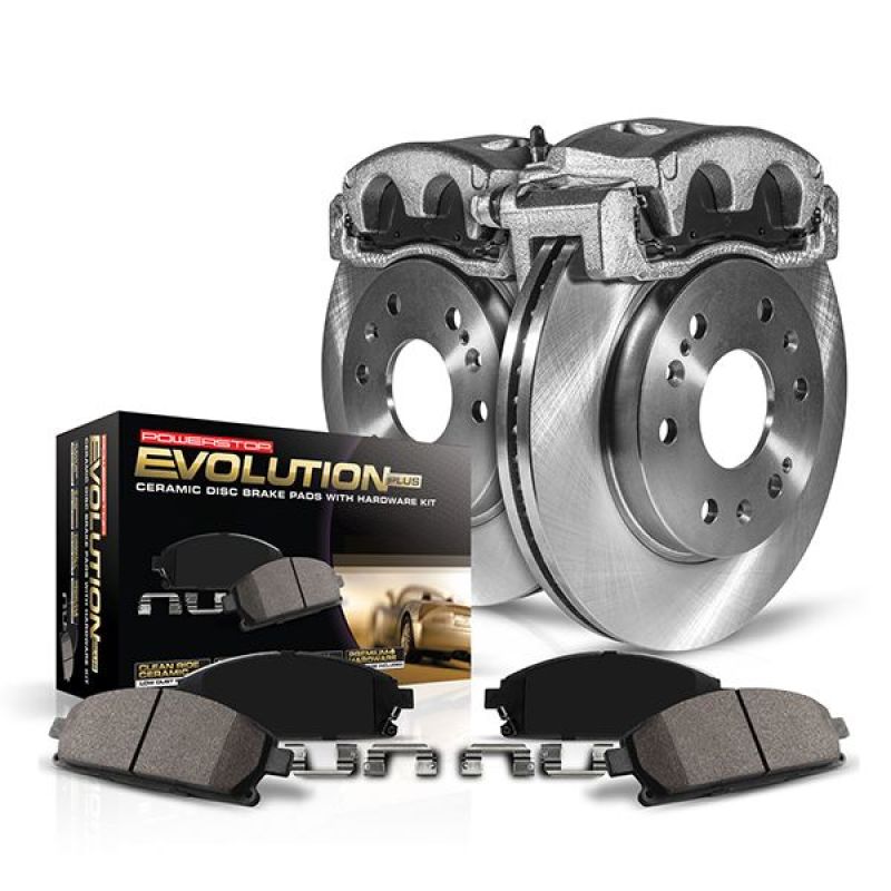 Power Stop 15-17 BMW 550i GT xDrive Rear Autospecialty Kit w/Cals-Brake Kits - OE-Grocery Getter Performance
