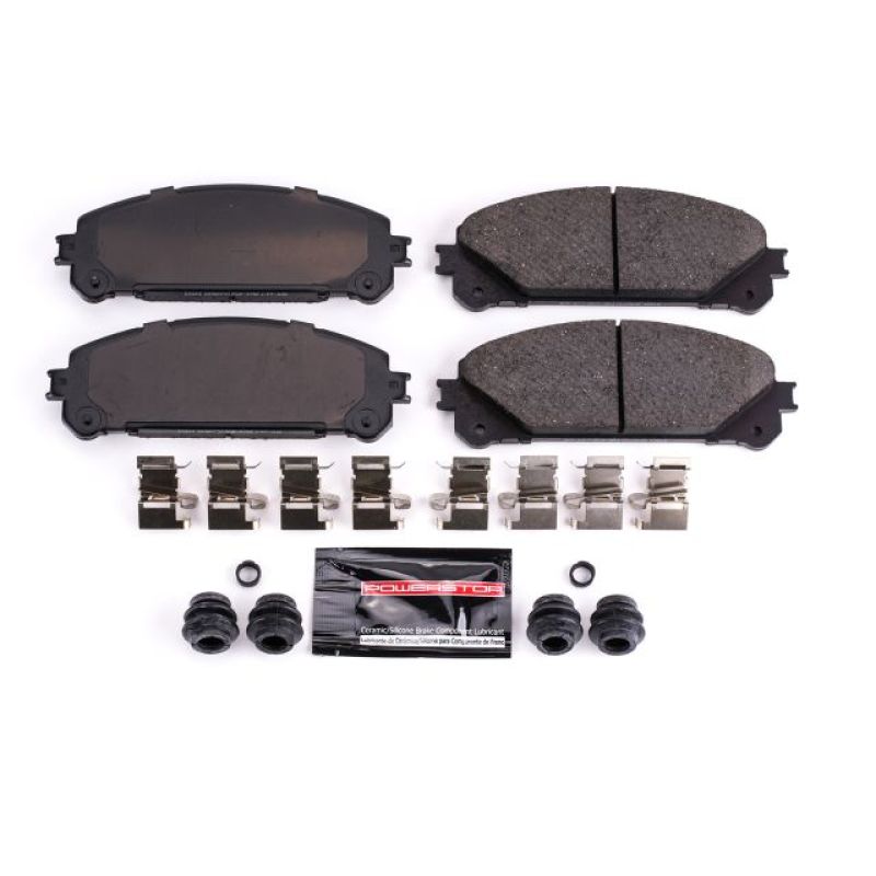 Power Stop 15-17 Lexus NX200t Front Z23 Evolution Sport Brake Pads w/Hardware-Brake Pads - Performance-Grocery Getter Performance