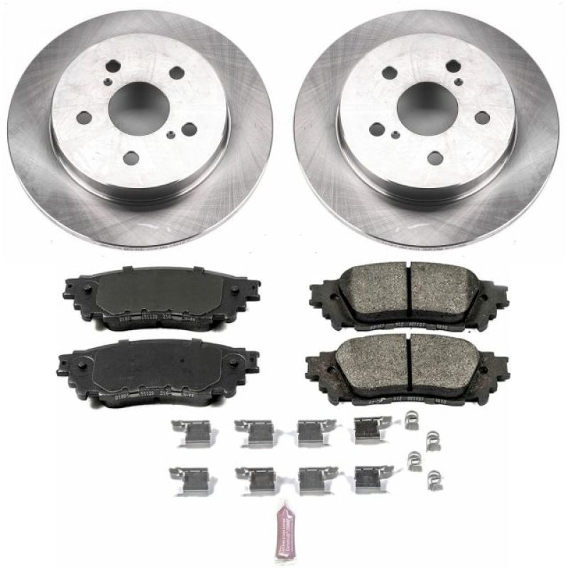 Power Stop 15-17 Lexus NX200t Rear Autospecialty Brake Kit-Brake Kits - OE-Grocery Getter Performance