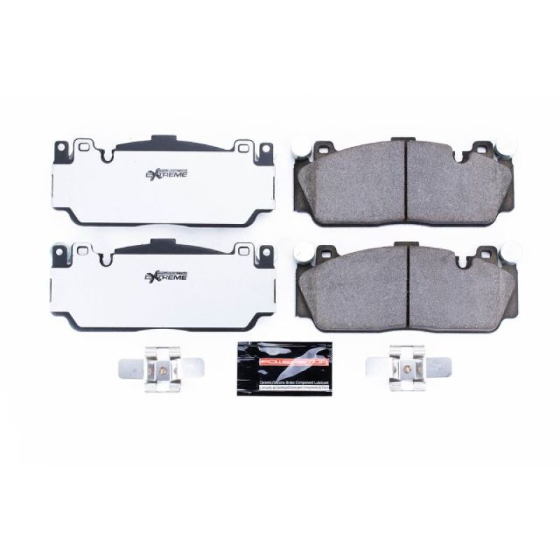 Power Stop 15-18 BMW M3 Front Z26 Extreme Street Brake Pads w/Hardware-Brake Pads - Performance-Grocery Getter Performance