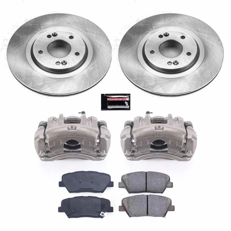 Power Stop 15-20 Kia Sorento Front Autospecialty Kit w/Cals-Brake Calipers - OE-Grocery Getter Performance