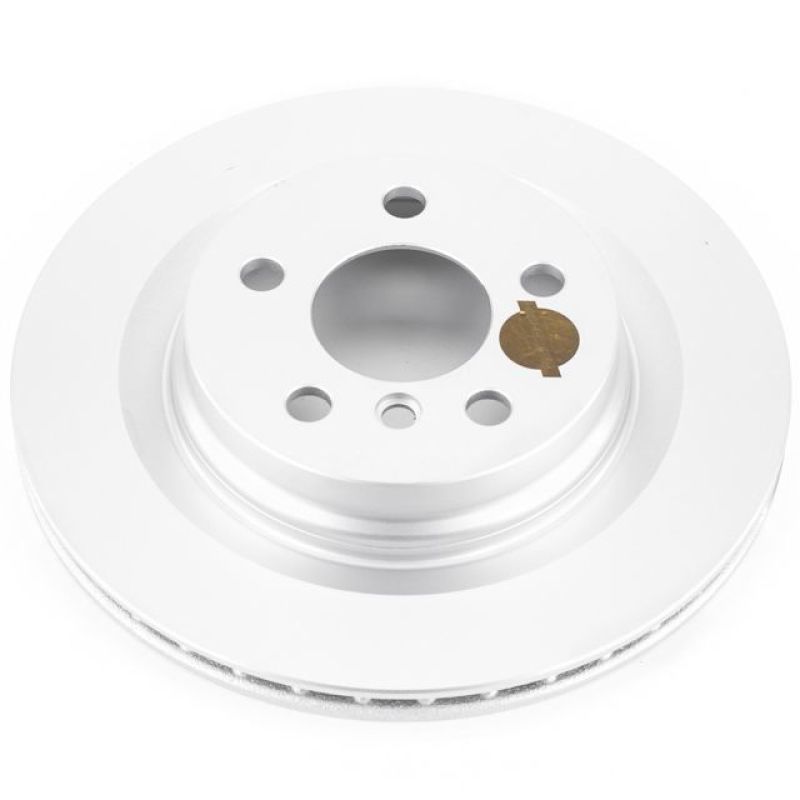 Power Stop 16-18 BMW X1 Rear Evolution High Carbon Geomet Coated Rotor-Brake Rotors - OE - Cryo-Grocery Getter Performance
