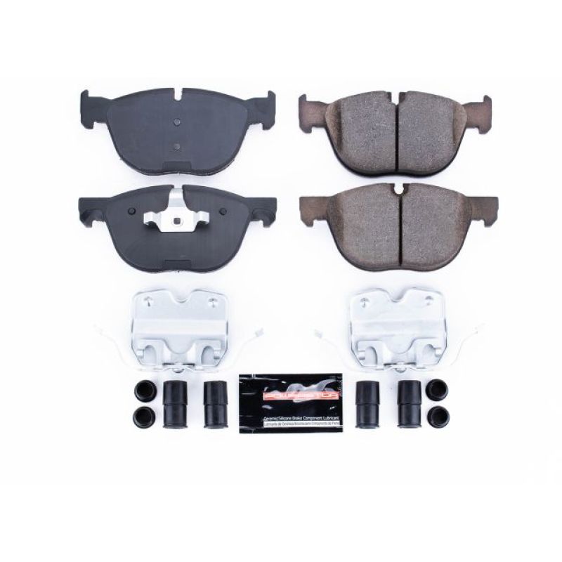 Power Stop 16-18 BMW X4 Front Z23 Evolution Sport Brake Pads w/Hardware-Brake Pads - Performance-Grocery Getter Performance