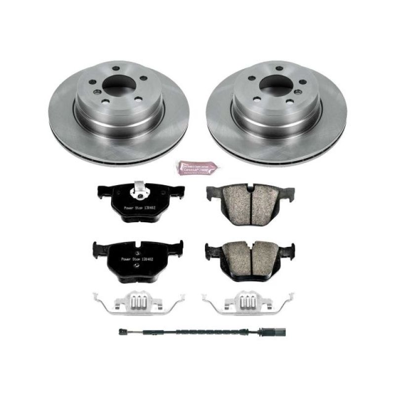 Power Stop 16-18 BMW X5 Rear Autospecialty Brake Kit-Brake Kits - OE-Grocery Getter Performance