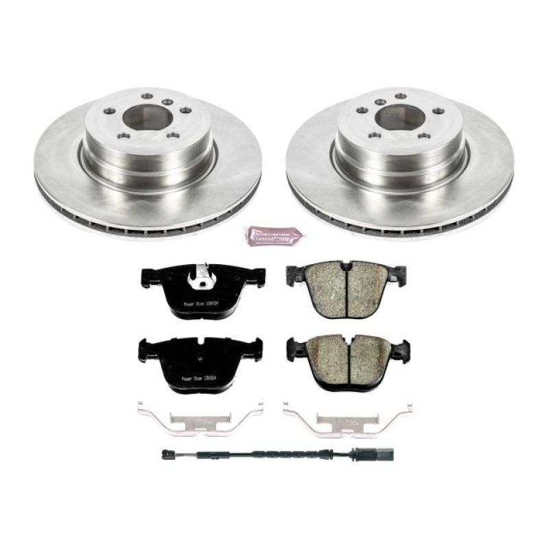 Power Stop 16-18 BMW X5 Rear Autospecialty Brake Kit-Brake Kits - OE-Grocery Getter Performance