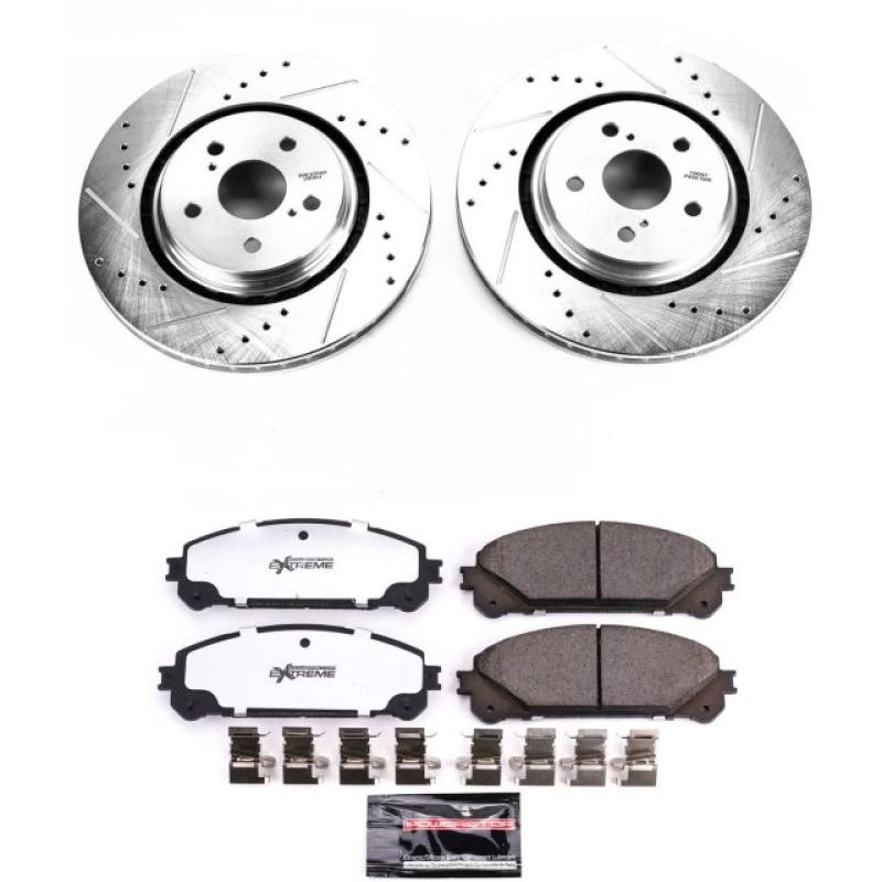 Power Stop 16-18 Lexus RX350 Front Z36 Truck & Tow Brake Kit-Brake Kits - Performance D&S-Grocery Getter Performance