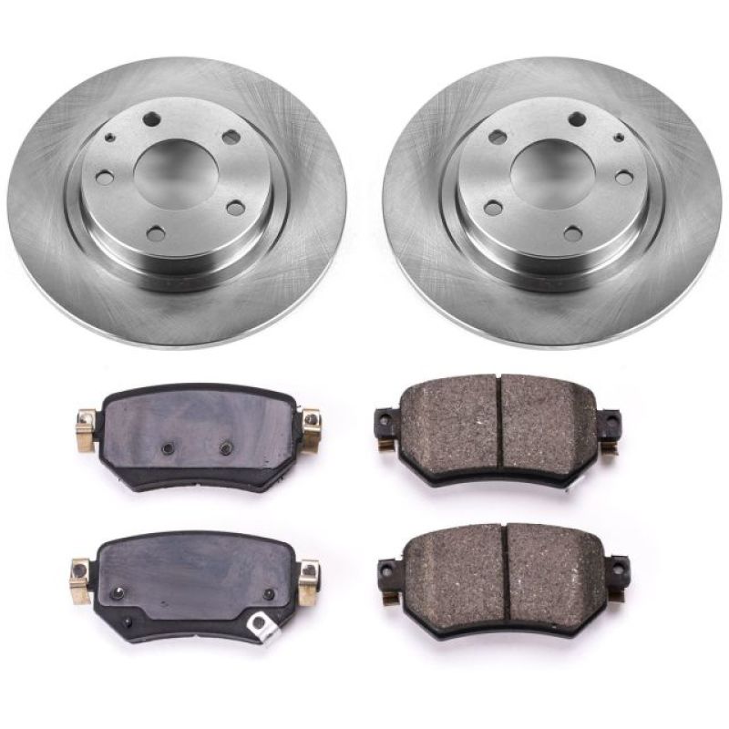 Power Stop 16-18 Mazda 6 Rear Autospecialty Brake Kit-Brake Kits - OE-Grocery Getter Performance