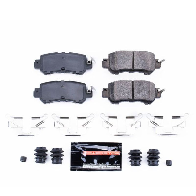 Power Stop 16-18 Mazda CX-3 Rear Z23 Evolution Sport Brake Pads w/Hardware-Brake Pads - Performance-Grocery Getter Performance