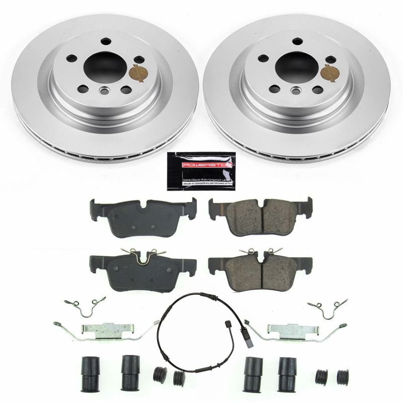 Power Stop 16-19 BMW X1 Rear Z23 Evolution Sport Coated Brake Kit-Brake Kits - Performance D&S-Grocery Getter Performance