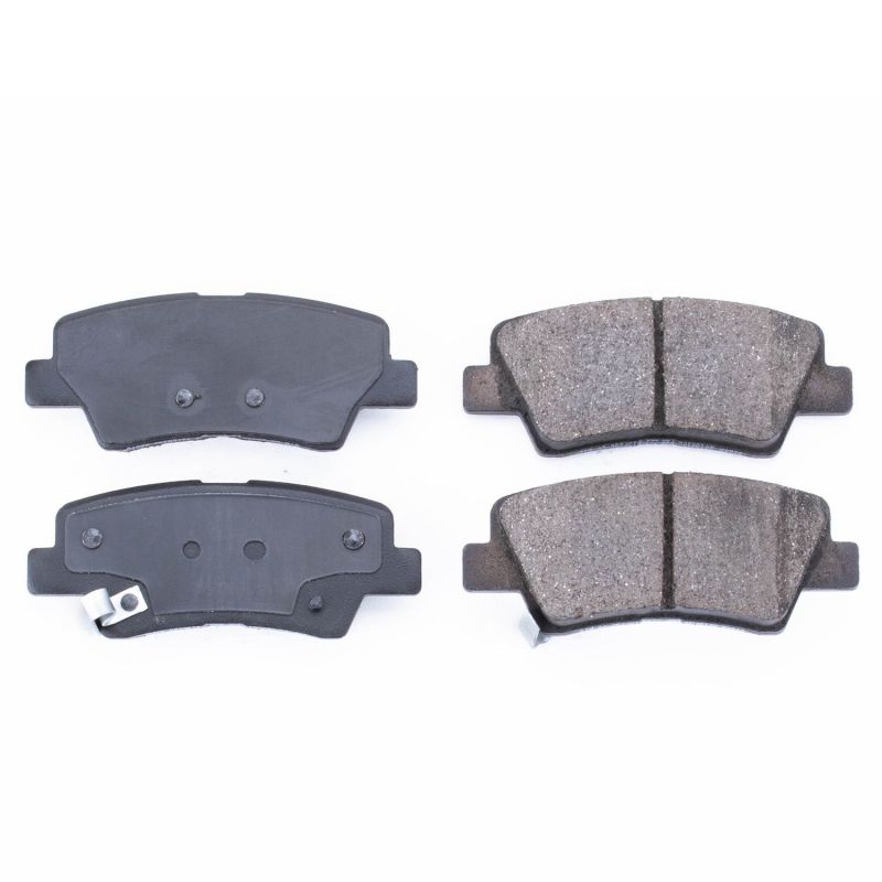 Power Stop 16-19 Hyundai Tucson Rear Z16 Evolution Ceramic Brake Pads-Brake Pads - OE-Grocery Getter Performance
