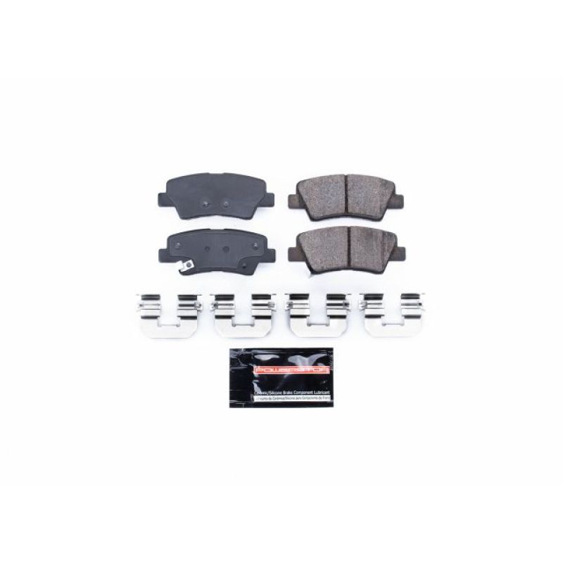 Power Stop 16-19 Hyundai Tucson Rear Z23 Evolution Sport Brake Pads w/Hardware-Brake Pads - Performance-Grocery Getter Performance