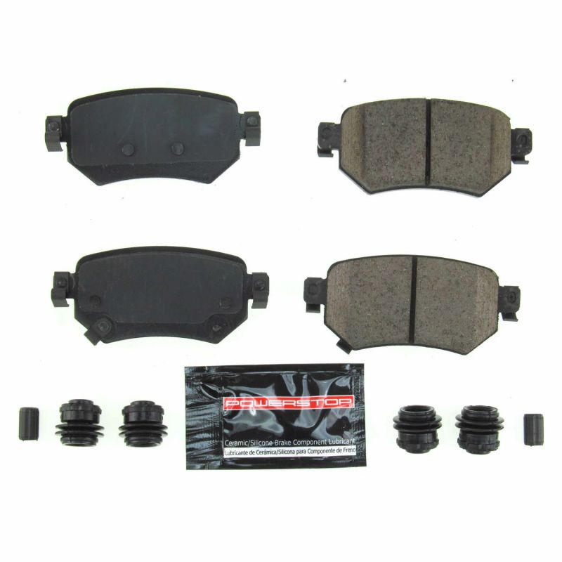 Power Stop 16-19 Mazda 6 Rear Z23 Evolution Sport Brake Pads w/Hardware-Brake Pads - Performance-Grocery Getter Performance