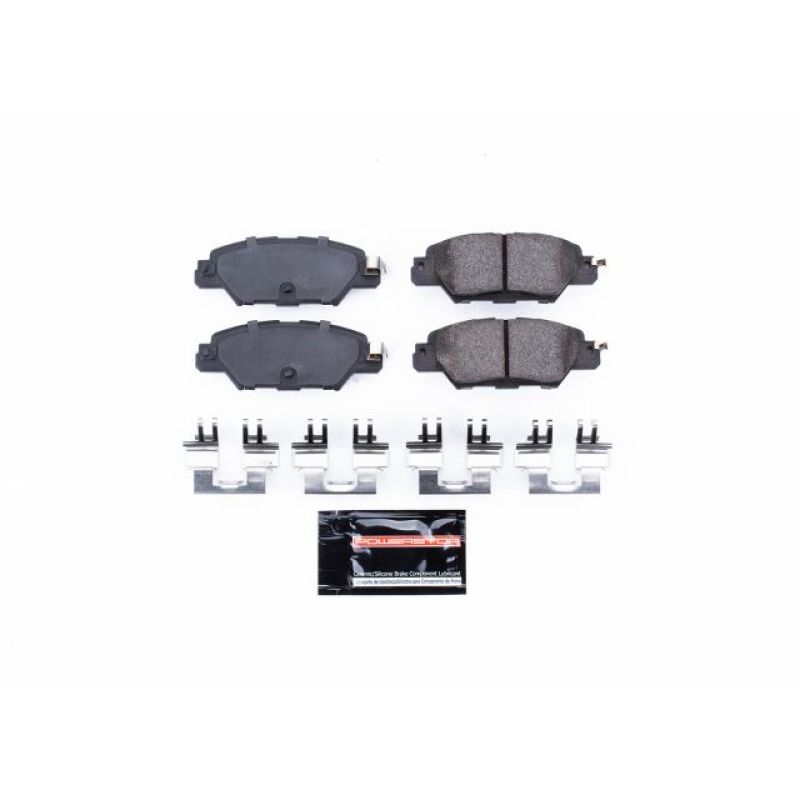 Power Stop 16-19 Mazda CX-5 Rear Z23 Evolution Sport Brake Pads w/Hardware-Brake Pads - Performance-Grocery Getter Performance