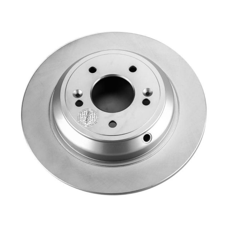 Power Stop 17-18 Genesis G80 Rear Evolution Geomet Coated Rotor-Brake Rotors - OE - Cryo-Grocery Getter Performance